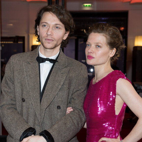 Raphaël et Mélanie Thierry forment un couple iconique
Le chanteur Raphaël et sa compagne Mélanie Thierry (robe Stella McCartney, bracelet Python de la maison Akillis) - Arrivées à la 42ème cérémonie des César à la salle Pleyel à Paris. © Olivier Borde / Dominique