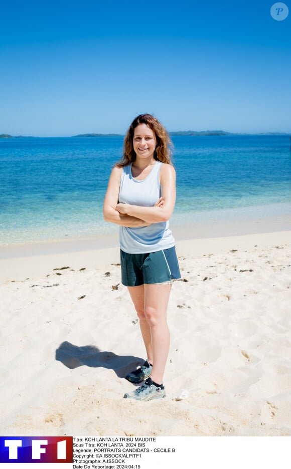 Cécile B, aventurière de "Koh-Lanta, La Tribu maudite" sur TF1.