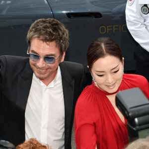 Jean-Michel Jarre, Gong Li assistent au tapis rouge de "Indiana Jones And The Dial Of Destiny" lors du 76ème festival de Cannes au Palais des Festivals le 18 mai 2023 à Cannes, France Photo by Lionel Urman/ABACAPRESS.COM