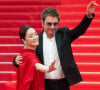 Jean-Michel Jarre est depuis 5 ans en couple avec Gong Li.
Jean-Michel Jarre et Gong Li assistent à la projection de 'Indiana Jones And The Dial Of Destiny' et au tapis rouge au Palais des Festivals à Cannes, France, dans le cadre du 76ème Festival de Cannes. Photo par Nicolas Genin/ABACAPRESS.COM