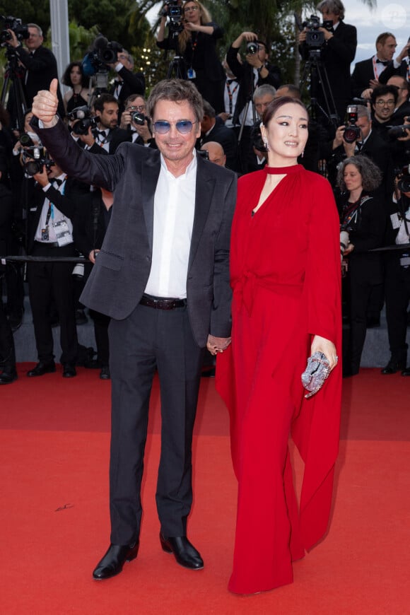 Jean-Michel Jarre, Gong Li assistent au tapis rouge de "Indiana Jones And The Dial Of Destiny" lors de la 76ème édition du festival de Cannes au Palais des Festivals le 18 mai 2023 à Cannes, France. Photo par Shootpix/ABACAPRESS.COM