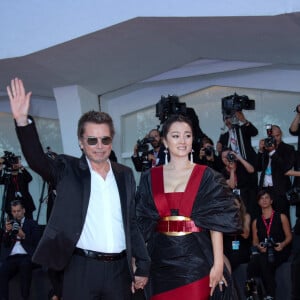 Jean-Michel Jarre et Gong Li assistant à la première de Saturday Fiction dans le cadre de la 76e Mostra de Venise, le 04 septembre 2019. Photo par Aurore Marechal/ABACAPRESS.COM