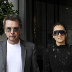 Gong Li Et Jean-Michel Jarre vus à l'hôtel Majestic à Cannes, en France, le 18 mai 2019, dans le cadre du 72e Festival de Cannes. Photo by Splash News/ABACAPRESS.COM