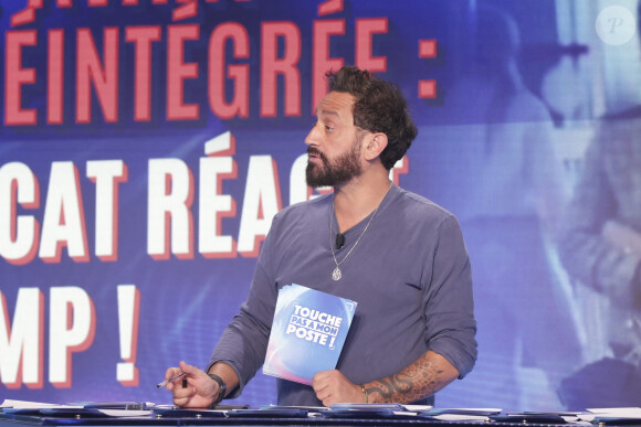 Exclusif - Cyril Hanouna, sur le plateau de de l'émission " TPMP " présentée par C.Hanouna et diffusée en direct sur C8, Paris, France, le 06 mai 2024. © Jack Tribeca / Bestimage