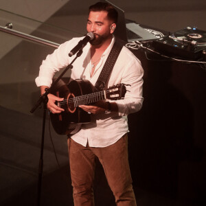 Sa compagne Soraya a récemment été aperçue avec son clan dans le Grand pré à Levens lors d'un rassemblement de la mission évangélique des Tziganes de France
Exclusif - Kendji Girac - Célébration des 10 ans du centre commercial Beaugrenelle à Paris, France. Le 12 octobre 2023. © Christophe Clovis / Bestimage