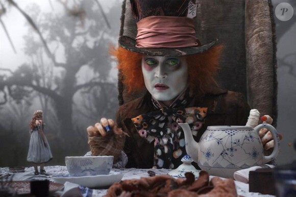 Des images d'Alice au Pays des Merveilles, de Tim Burton, en salles depuis le 24 mars 2010.