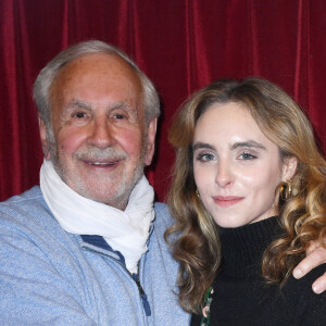 Patrice Laffont et sa fille Mathilde - Générale de la pièce "Phèdre Inattendue" au théâtre du Ranelagh à Paris le 3 avril 2023. © Giancarlo Gorassini/Bestimage