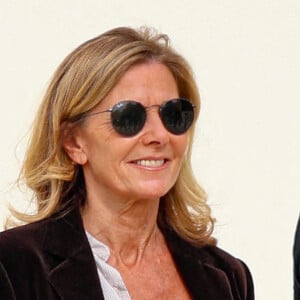 Claire Chazal - Arrivées au défilé Christian Dior prêt à porter femme Printemps/Été 2024 lors de la Fashion Week de Paris (PFW), au Jardin des Tuileries à Paris, France, le 26 septembre 2023. © Denis Guignebourg/Bestimage 