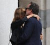 Ses enfants aînés Axelle et Fabrice Laffont se sont montrés unis.
Axelle et Fabrice Laffont aux funérailles de leur père Patrice Laffont au Père Lachaise vendredi 23 août 2024 à Paris. Photo by Nasser Berzane/ABACAPRESS.COM