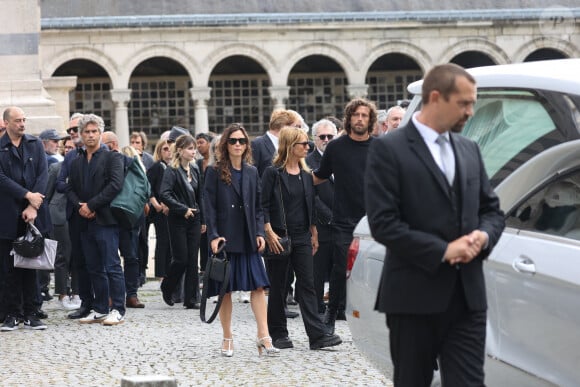 Funérailles de Patrice Laffont au Père Lachaise vendredi 23 août 2024 à Paris. Photo by Nasser Berzane/ABACAPRESS.COM