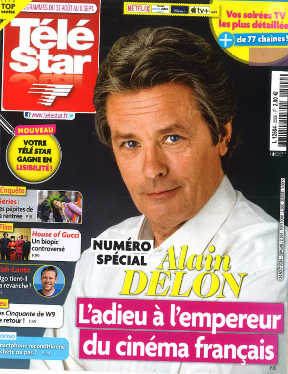 Couverture du nouveau numéro de Télé Star