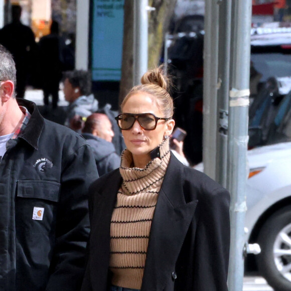 Le couple hollywoodien Jennifer Lopez et Ben Affleck cherchent une maison dans l'Upper East Side à New York, NY, USA, le 30 mars 2024. Photo par Dylan Travis/ABACAPRESS.COM