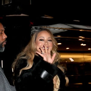 "J'apprécierai le respect de ma vie privée pendant cette période difficile", demande-t-elle en conclusion. 
 Mariah Carey arrive à la projection du film "Mea Culpa" à New York, le 15 février 2024