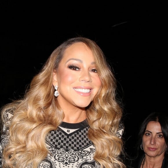 Mariah Carey lors d'un diner au Craig's à Hollywood