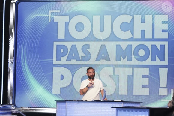 Cyril Hanouna sur le plateau de l’émission "Touche pas à mon poste" et diffusée en direct sur C8. © Jack Tribeca / Bestimage