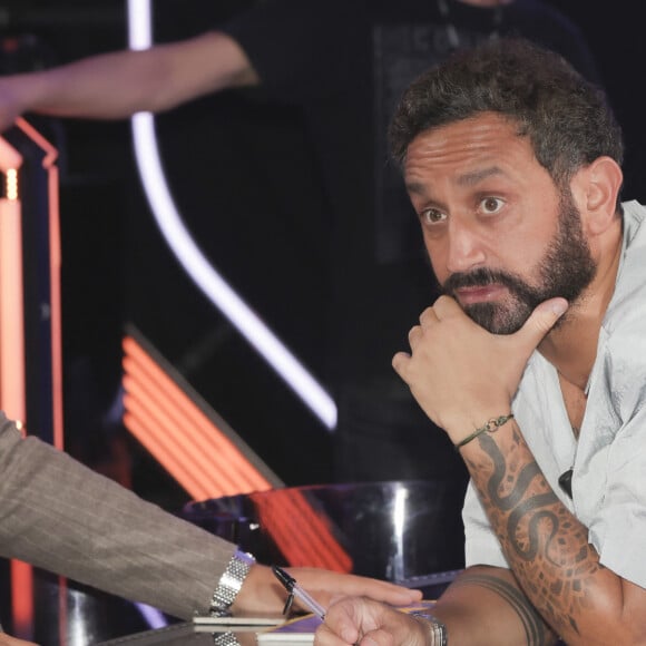 Exclusif - Cyril Hanouna sur le plateau de l’enregistrement de l’émission "Face à Hanouna" présentée par C.Hanouna et diffusée sur C8, à Paris, France. © Jack Tribeca / Bestimage 