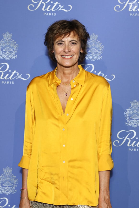 Inès de la Fressange - Photocall des 125 ans du Ritz à Paris Le 14 septembre 2023.