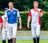 "Ils sont arrivés très discrètement", témoigne un proche
Le prince William, duc de Cambridge et son frère le prince Harry, duc de Sussex lors d'un match de polo de bienfaisance King Power Royal Charity Polo Day à Wokinghan, comté de Berkshire, Royaume Uni, le 10 juillet 2019.