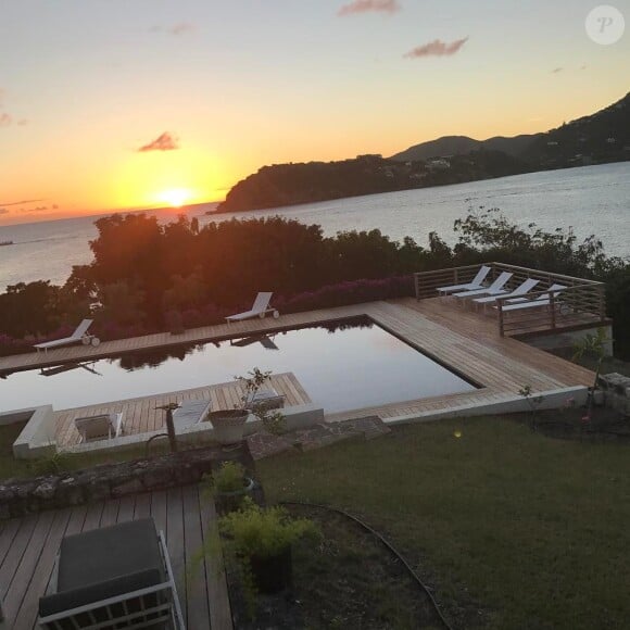 Une magnifique propriété dominant la merLa maison de Jean-Paul Belmondo, Antigua