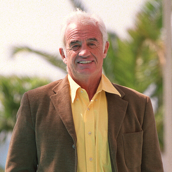 © Sophie Boulet/ABACA.Cannes-France. Jean-Paul Belmondo au photocall de son nouveau téléfilm Ferchaux lors du MIP TV.