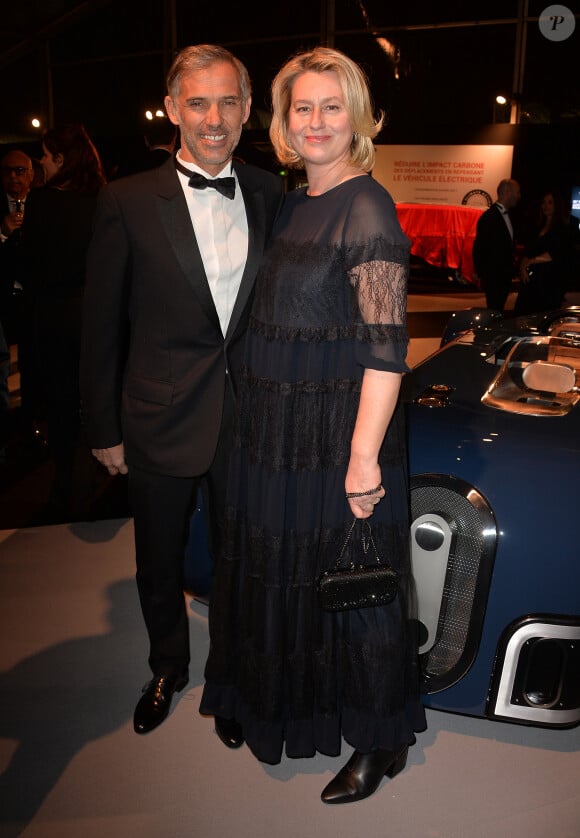 Paul Belmondo et sa femme Luana Belmondo - 35ème cérémonie de remise des grands prix du Festival Automobile International à l'hôtel National des Invalides à Paris, le 28 janvier 2020. © Veeren/Bestimage 