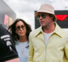 Alors que Brad Pitt s'affiche avec sa nouvelle compagne...Brad Pitt arrive avec sa compagne, Ines De Ramon, avant le Grand Prix britannique de Formule 1 Qatar Airways au circuit de Silverstone à Towcester, Angleterre, Royaume-Uni, le 7 juillet 2024. Photo par ESM/Imago/ABACAPRESS.COM