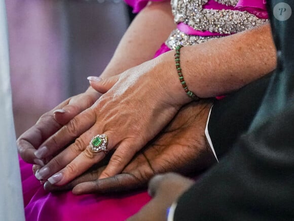 Le marié a demandé trois fois sa princesse en mariage avant qu'elle accepte.La princesse Martha Louise et Durek Verrett lors de la célébration du 18ème anniversaire de la princesse Ingrid Alexandra à Oslo, Norvège, le 16 juin 2022. Photo par NTB/Pool/ABACAPRESS.COM