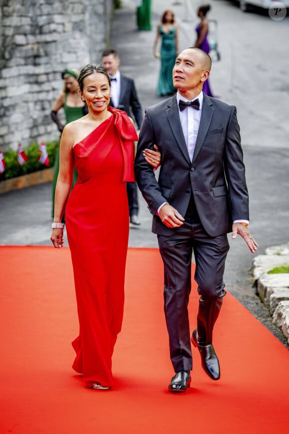 Arrivées au mariage de la princesse Martha Louise de Norvège et Durek Verrett à l'hôtel Union à Geiranger le 31 août 2024. 