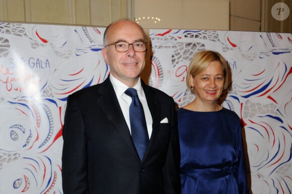 Bernard Cazeneuve avec sa femme Veronique lors du 30eme Gala de l'Aide a l'Enfant Refugié a la salle Gaveau a Paris, France, le 05 octobre 2015. Photo by Alban Wyters/ABACAPRESS.COM