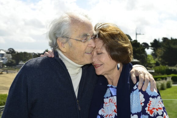 Exclusif - Rendez-vous avec Macha Méril et son mari Michel Legrand en thalassothérapie au centre Thalassa à Dinard.