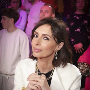 Exclusif - Géraldine Maillet - Sur le plateau de l'émission TPMP (Touche Pas à Mon Poste) présentée en direct par C.Hanouna et diffusée sur C8 - Paris le 13/02/2024 - © Jack Tribeca / Bestimage