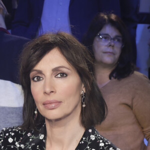 Exclusif - Géraldine Maillet - Sur le plateau de l'émission TPMP (Touche Pas à Mon Poste) présentée en direct par C.Hanouna et diffusée sur C8 le 4 décembre 2023. © Jack Tribeca / Bestimage