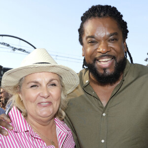 Valérie Damidot et Anthony Kavanagh au Trophée de la Pétanque Gastronomique à Paris Yacht Marina © Cédric Perrin / Bestimage