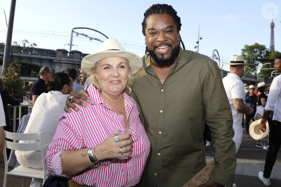 Valérie Damidot et Anthony Kavanagh au Trophée de la Pétanque Gastronomique à Paris Yacht Marina © Cédric Perrin / Bestimage