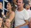 Jean Dujardin et sa femme Nathalie Péchalat - People dans les tribunes lord du match d'ouverture de la Coupe du Monde de Rugby France 2023 avant le match de la Poule A entre la France et la Nouvelle-Zélande au Stade de France à Saint-Denis le 8 septembre 2023. © Dominique Jacovides/Bestimage