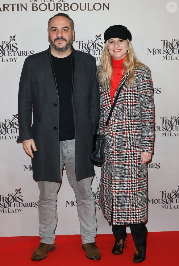 François-Xavier Demaison et sa femme Anaïs Tihay - Première du film "Les Trois Mousquetaires: Milady" au Grand Rex à Paris le 10 décembre 2023. © Coadic Guirec-Dominique Jacovides /Bestimage