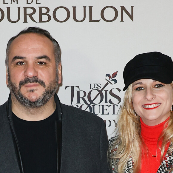 François-Xavier Demaison et sa femme Anaïs Tihay - Première du film "Les Trois Mousquetaires: Milady" au Grand Rex à Paris le 10 décembre 2023. © Coadic Guirec-Dominique Jacovides /Bestimage