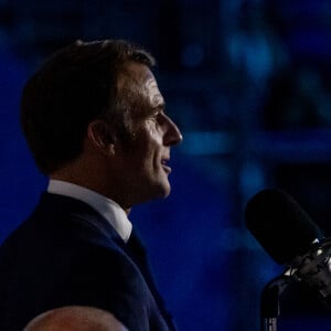 Emmanuel Macron a dévoilé son nom par voie de communiqué ce 5 septembre 2024
Emmanuel Macron, le président de la République française - Cérémonie d'ouverture des Jeux Paralympiques Paris2024 (28 août - 8 septembre 2024), le 28 août à Paris. © Insidefoto / Panoramic / Bestimage 