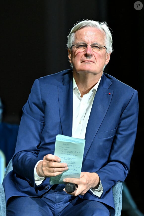 Michel Barnier, l'ancien ninistre, et ancien Commissaire Européen, durant l'ouverture du Nice Climate Summit au Palais de la Méditerranée à Nice, le 28 septembre 2023. Organisé par la Métropole de Nice Côte d’Azur, la Ville de Nice et La Tribune, le Nice Climate Summit est le premier événement international consacré à la biodiversité et au climat, fondé sur la recherche et l’innovation, avec en première ligne les villes, comme actrices du changement. Engagées depuis 2008 dans la lutte contre le changement climatique et l’adaptation à ses conséquences et récemment choisie pour accueillir la Conférence des Nations-Unies sur l’Océan en juin 2025, il était tout naturel pour la Ville de Nice et la Métropole Nice Côte d’Azur de s’associer à La Tribune dans l’élaboration de ce sommet. Ce rassemblement international réunira des experts du monde économique, scientifique, politique, des universitaires, des chercheurs, des personnalités reconnues pour leur engagement, des citoyens investis dans des solutions innovantes, ou encore des responsables politiques de haut niveau. © Bruno Bebert / Bestimage  Organized by the Métropole de Nice Côte d'Azur, the City of Nice and La Tribune, the Nice Climate Summit is the first international event dedicated to biodiversity and the climate, based on research and innovation, with on the front line cities, as actors of change. Committed since 2008 to the fight against climate change and adaptation to its consequences and recently chosen to host the United Nations Ocean Conference in June 2025, it was only natural for the City of Nice and the Nice Coast Metropolis. d'Azur to partner with La Tribune in the development of this summit. This international gathering will bring together experts from the economic, scientific and political world, academics, researchers, personalities recognized for their commitment, citizens invested in innovative solutions, and even high-level political leaders. 