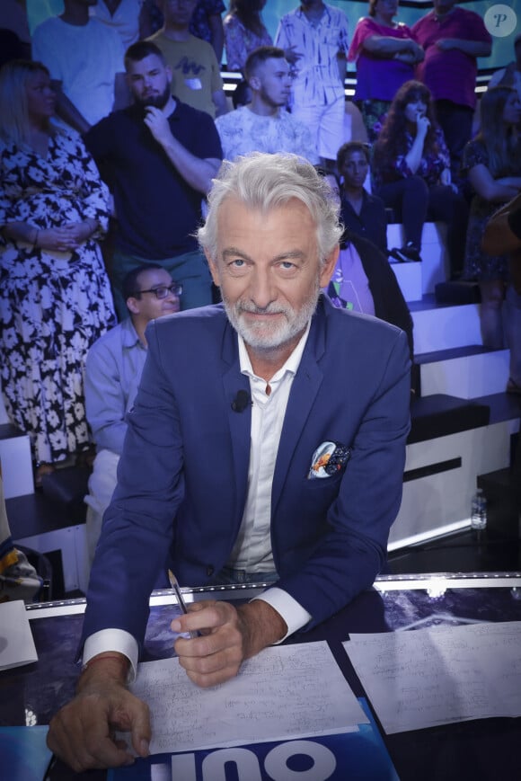 Exclusif - Gilles Verdez - Sur le plateau de l’émission TPMP (Touche Pas à Mon Poste) présentée en direct par C.Hanouna et diffusée sur C8 - Paris - © Jack Tribeca / Bestimage 