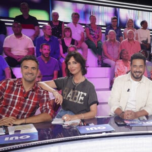 Exclusif - Alex Goude, Géraldine Maillet, Moundir, Danielle Moreau, Gilles Verdez - Sur le plateau de l’émission TPMP (Touche Pas à Mon Poste) présentée en direct par C.Hanouna et diffusée sur C8 - Paris - © Jack Tribeca / Bestimage 