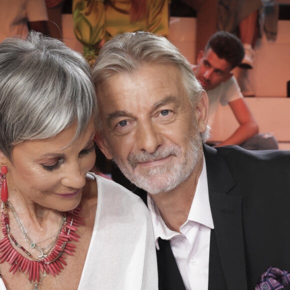 Exclusif - Isabelle Morini Bosc, Gilles Verdez - Sur le plateau de l’émission TPMP (Touche Pas à Mon Poste) présentée en direct par C.Hanouna et diffusée sur C8 - Paris - © Jack Tribeca / Bestimage 