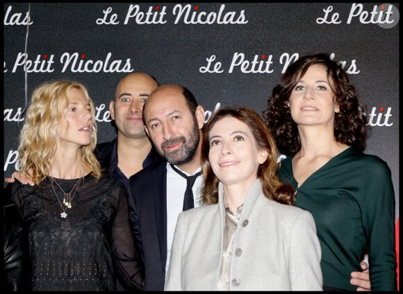 Sandrine Kiberlain, Anne Goscinny, Kad Merad, Valérie Lemercier, Laurent Tirard - Avant Première du film "Le Petit Nicolas" au Grand Rex de Paris.