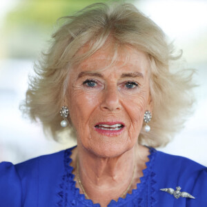 Malheureusement pour l'épouse du roi Charles III, rien ne s'est passé comme prévu.
La Reine Camilla, Commodore honoraire de l'air, lors de sa visite à RAF Leeming, Northallerton, pour rencontrer le personnel militaire et leurs familles et s'informer sur l'aide sociale qui leur est offerte, vendredi 6 septembre 2024.
Photo par Phil Noble/PA Wire/ABACAPRESS.COM