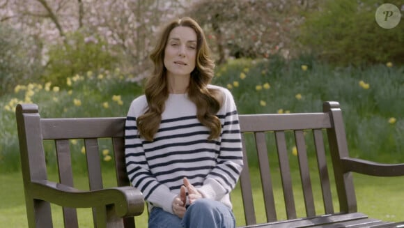 Kate Middleton, princesse de Galles annonce être atteinte d'un cancer dans une vidéo publiée le 22 mars 2024.