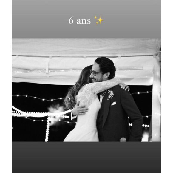 Emilie Broussouloux et Thomas Hollande célèbre leur sixième anniversaire de mariage.