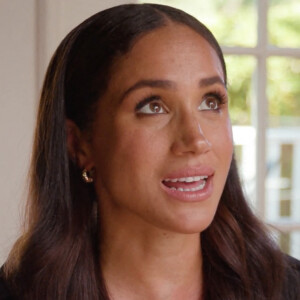 Meghan Markle révèle son goût prononcé pour le Scrabble dans une vidéo pour le magazine "Variety". Le 19 octobre 2022. 