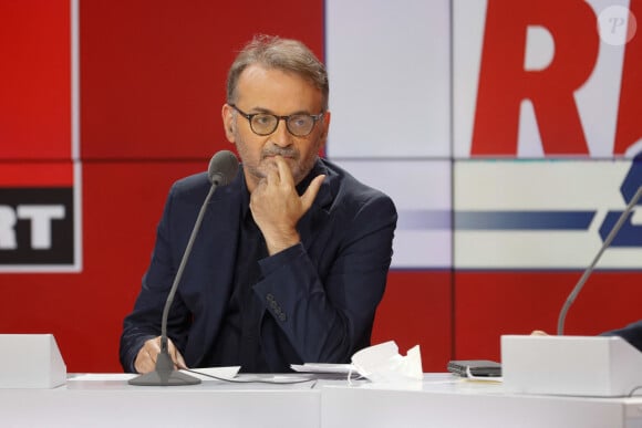 RMC a prévu bien des nouveautés.
Semi-exclusif - Karim Nedjari (directeur général de RMC et RMC Sport) - Conférence de presse de rentrée de RMC / RMC Sport saison 2021/2022 à l'Altice Campus à Paris, France, le 30 août 2021. © Christophe Clovis / Bestimage