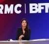 Après le mercato, place à la rentrée médias.
Apolline de Malherbe lors de la conférence de presse de rentrée BFM TV. - RMC du groupe Altice France à Paris, France. © Coadic Guirec/Bestimage