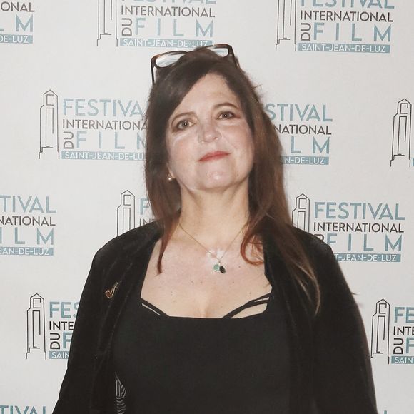 Agnès Jaoui - Cérémonie de clôture du 10ème festival international du film de Saint-Jean de Luz le 7 octobre 2023. © Patrick Bernard/ Bestimage